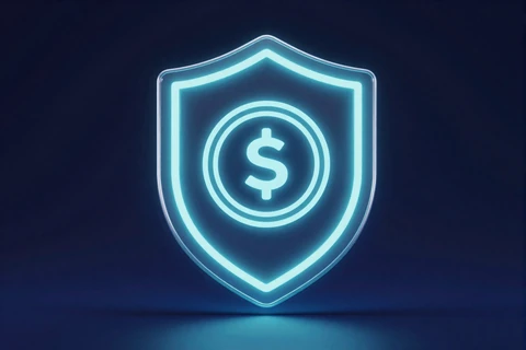 Leuchtendes Cashback-Schild als Symbol f&uuml;r Cashback-Rewards im GambleZen Casino