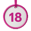 Nur f&uuml;r Personen ab 18 Jahren Badge