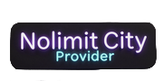 Nolimit City Logo als Software-Provider im GambleZen Casino