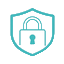 SSL-verschl&uuml;sselte sichere Verbindung Badge